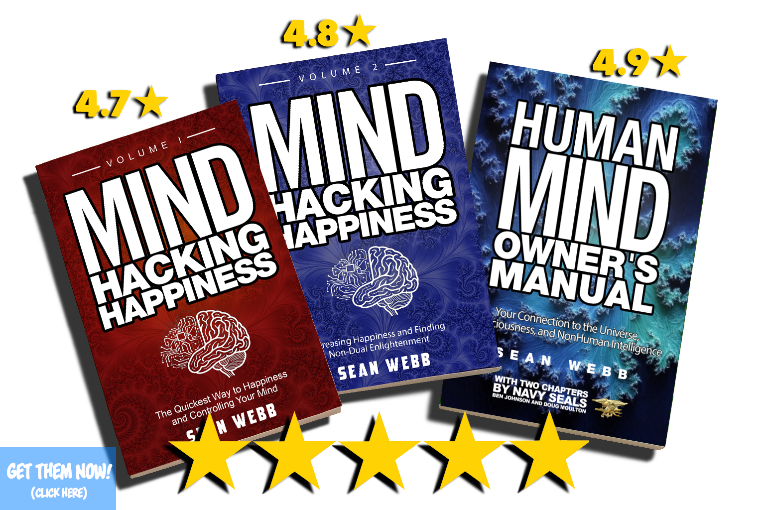 Mind Hacking Happiness Books 5 Stars